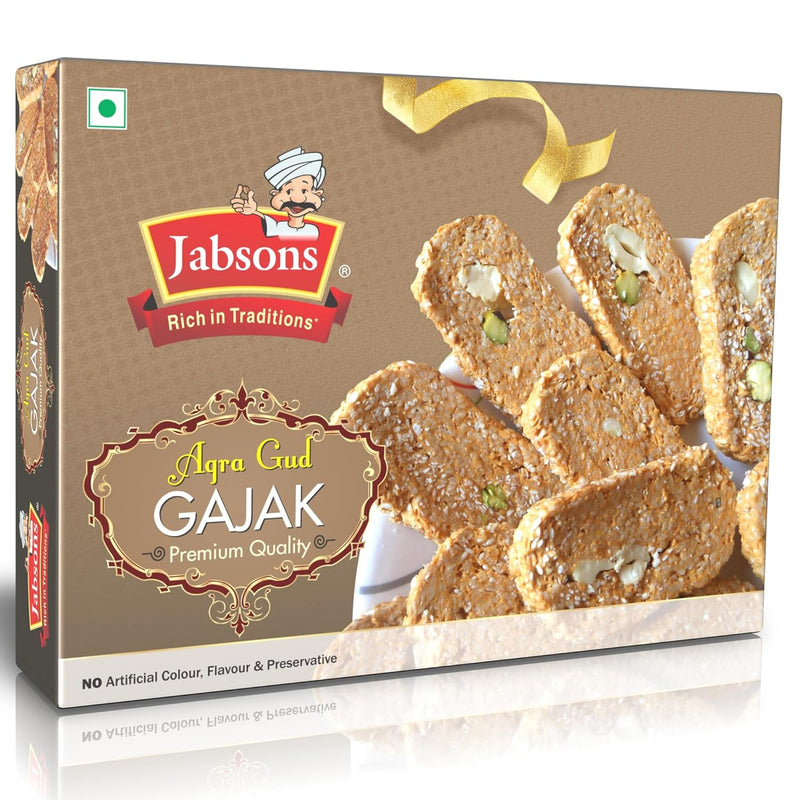 Jabsons Gajak Gud Agra - 20 x 400gm