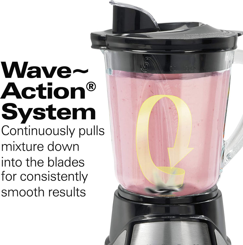 Hamilton Beach Power Elite Wave Action Blender-for Shakes and Smoothie, Blender For Smoothie