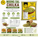 Punjab King Moong Dal Chilka 1.4kg (3lb) – Split Mung Beans with Skin | High Protein Indian Dal | Product of India