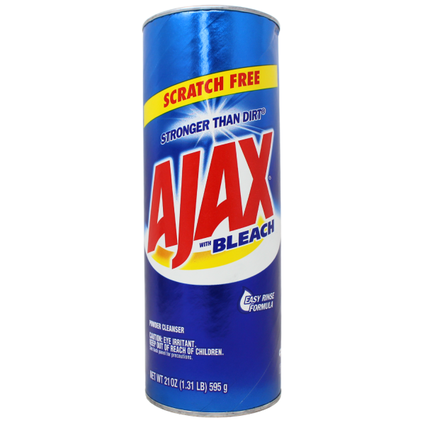 AJAX POWDER 595G CLEANSER SCRATCH FREE BLEACH/12 ()