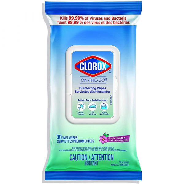 CLOROX 30CT DISINFECTING WIPES FRESH MEADOW (B) /4 ()