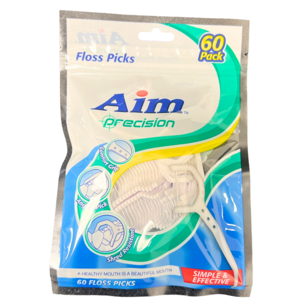 Aim Floss Picks 60ct Precision/24