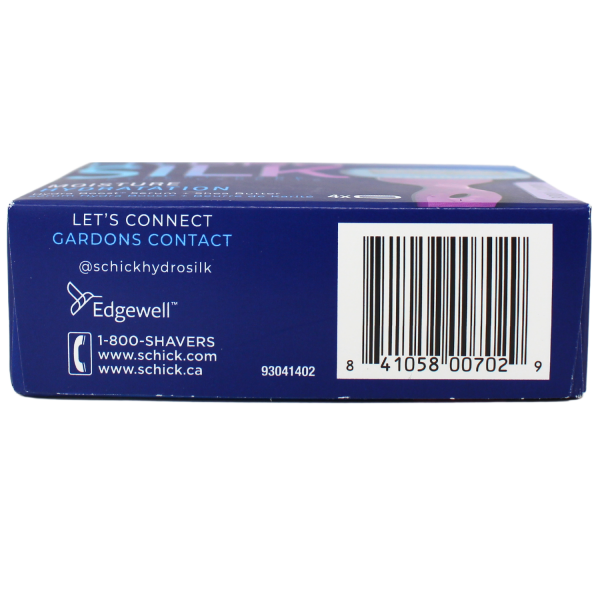SCHICK HYDRO 4PC SILK MOISTURE CARE ()