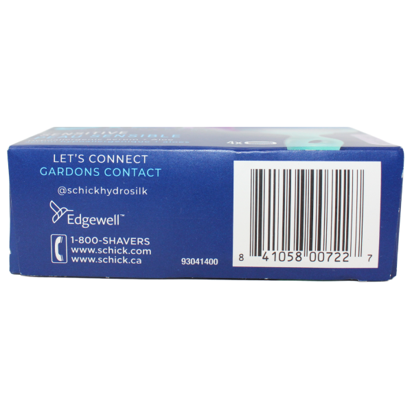 SCHICK HYDRO SILK 4CT SENSITIVE ()