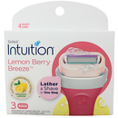 SCHICK INTUITION 3PC LEMON BERRY BREEZE ()