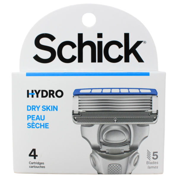 SCHICK HYDRO 4PC DRY SKIN ()