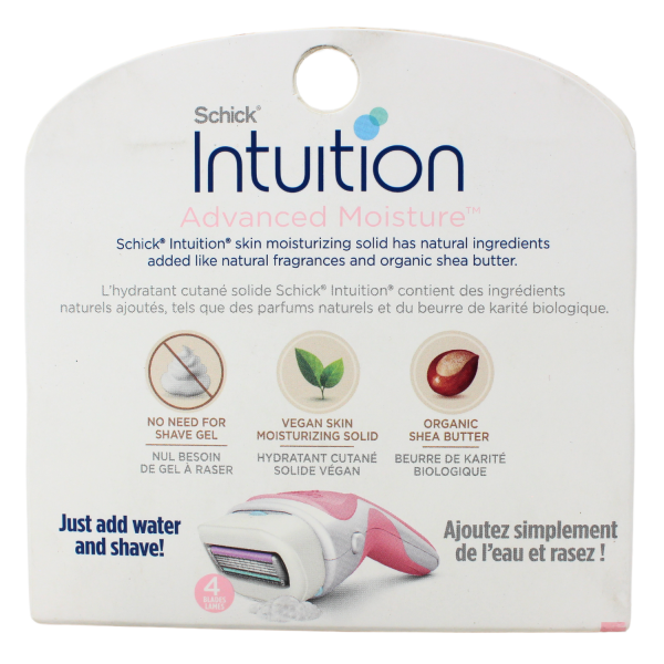 SCHICK INTUITION 6PC ADVANCED MOISTURE ()