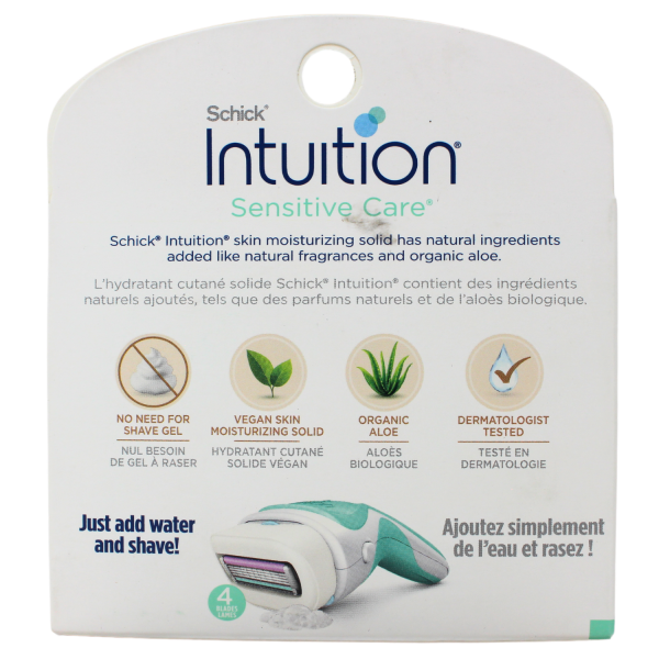 SCHICK INTUITION 3PC SENSITIVE CARE ()