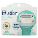 SCHICK INTUITION 6PC SENSITIVE CARE ()