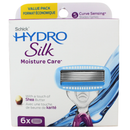 SCHICK HYDRO SILK 6CT MOISTURE CARE ()