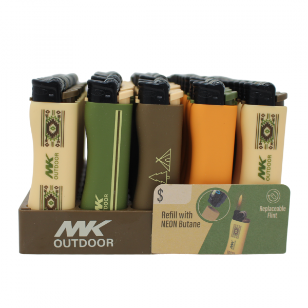 MK FLINT OUTDOOR SERIES ECO REFILLABLE LIGHTER/50X6 ()