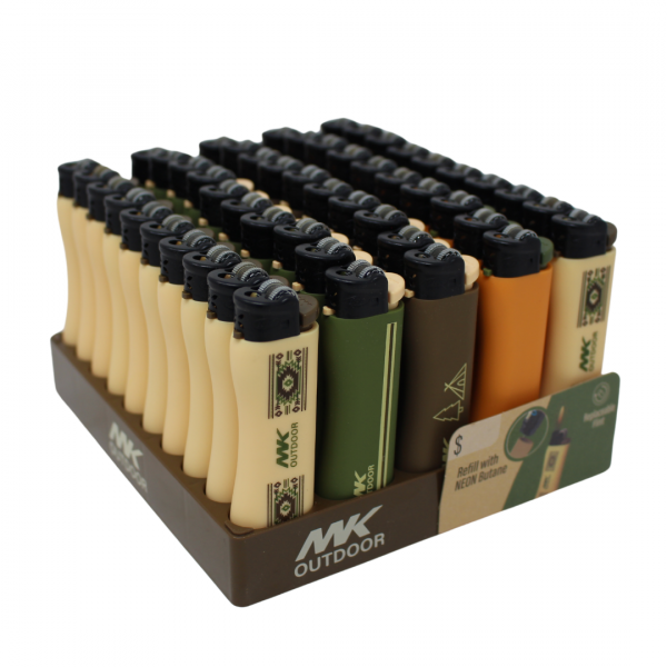 MK FLINT OUTDOOR SERIES ECO REFILLABLE LIGHTER/50X6 ()