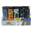 MK FLINT PLANT SERIES REFILLABLE LIGHTER/50X10 ()