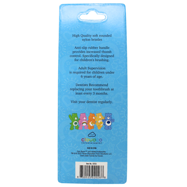 CARE BEARS KIDS T/B 4CT BLUE SOFT/6X4 ()