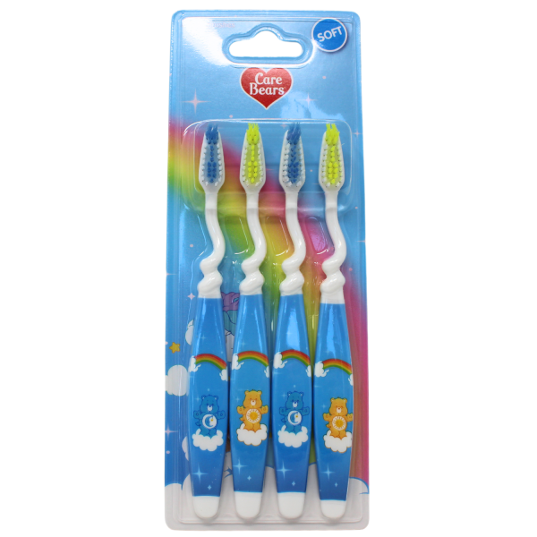 CARE BEARS KIDS T/B 4CT BLUE SOFT/6X4 ()