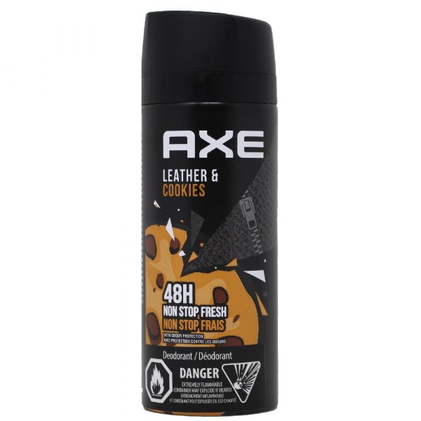 Axe Spray 150ml Leather Cookies/6