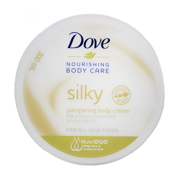 Dove Body Cream 300ml Silky Pampering/4