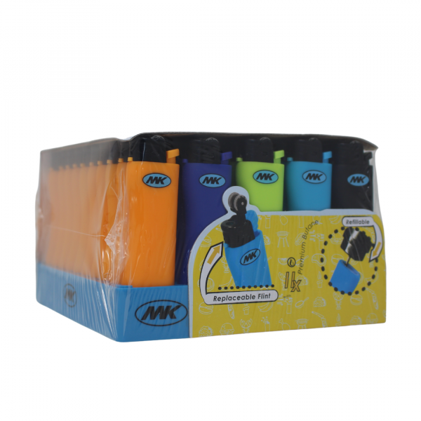 MK FLINT 9G GRIP PRO REFILLABLE LIGHTER/50X10 ()