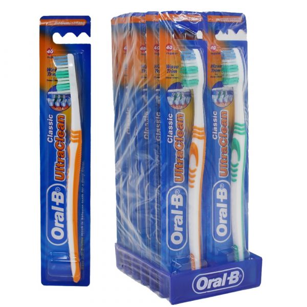 ORAL-B T/B MEDIUM CLASSIC ULTRA CLEAN/96 ()