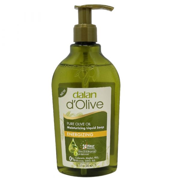 DALAN D'OLIVE MOISTURIZING H/W 300ML ENERGIZING/12 ()