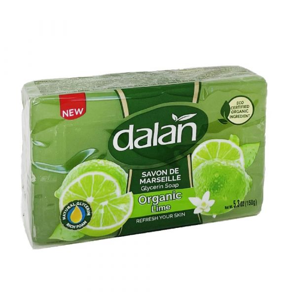 Dalan Organic Bar Soap 150g Lime Refresh/30