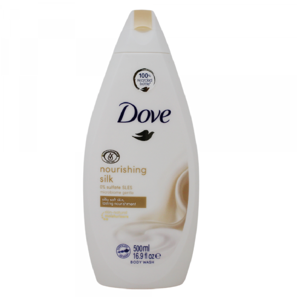 DOVE B/W 500ML NOURISHING SILK GLOW/12 ()