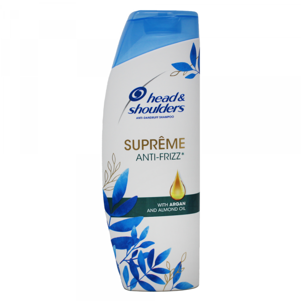 Head&Shoulders Shamp 400ml Supreme Smooth Anti Frizz Argan Oil/6