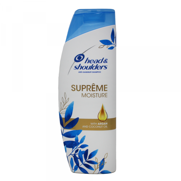 Head&Shoulders Shamp 400ml Supreme Moisture Argan Oil/6