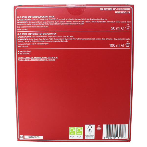 OLD SPICE GIFT SET 2PC FATHER/9 ()
