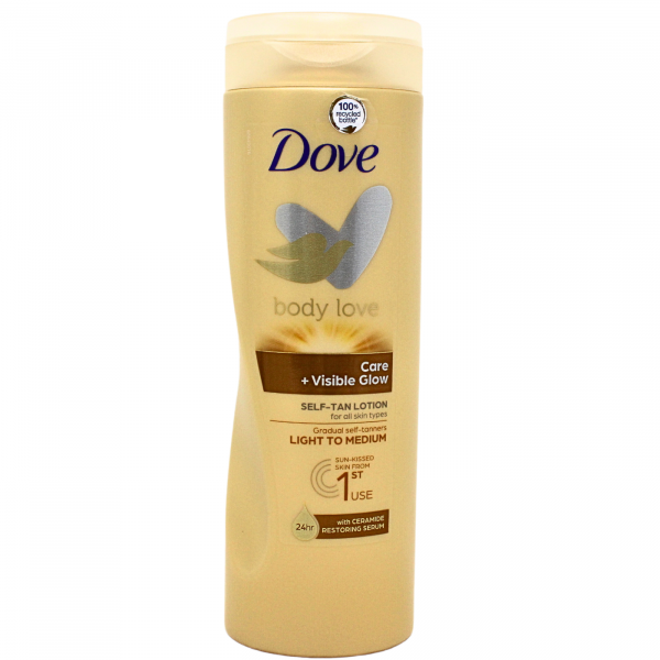 Dove B/L 400ml Visible Glow Self-Tan Lotion/12