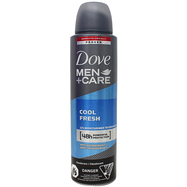 Dove Spray 150ml Men+Care Cool Fresh/6