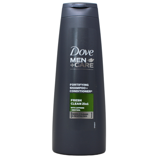 Dove Shamp 250ml Men+Care 2in1 Fresh Clean/6