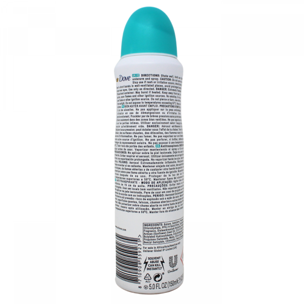 DOVE SPRAY 150ML GO FRESH PEAR ALOE VERA/6 ()