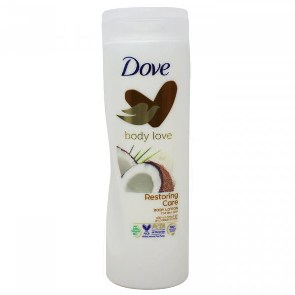 DOVE B/L 400ML RESTORING CARE COCONUT & ALMOND MILK/12 ()