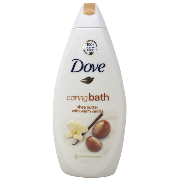 DOVE B/W 500ML CARING BATH SHEA BUTTER/ 6X2 ()
