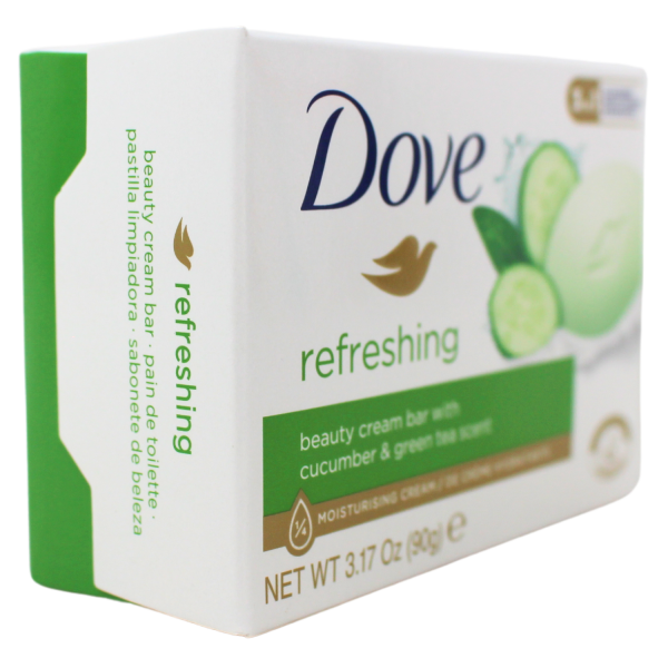 Dove Bar Soap 90g Fresh Touch Cucumber/48