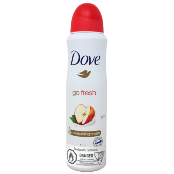 DOVE SPRAY 150ML GO FRESH APPLE & WHITE TEA/6 ()