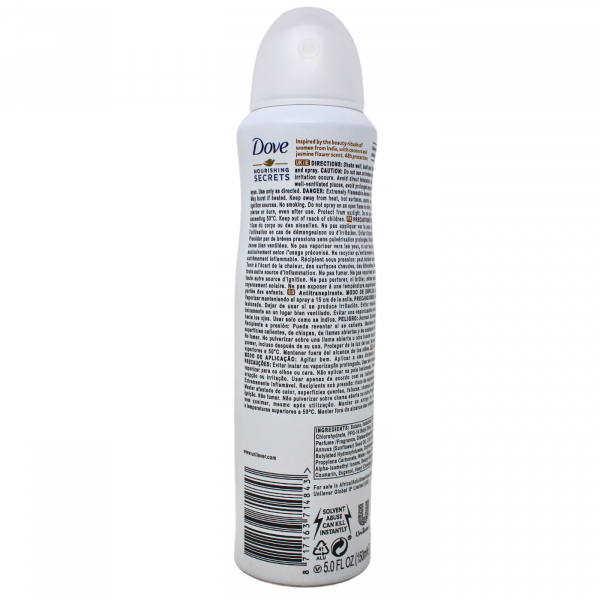 DOVE SPRAY 150ML NOURISHING SECRETS COCONUT & JASMINE/6 ()