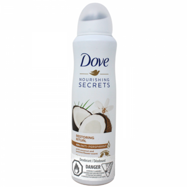 DOVE SPRAY 150ML NOURISHING SECRETS COCONUT & JASMINE/6 ()