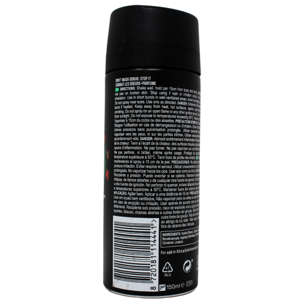 AXE SPRAY 150ML AFRICA/6 ()