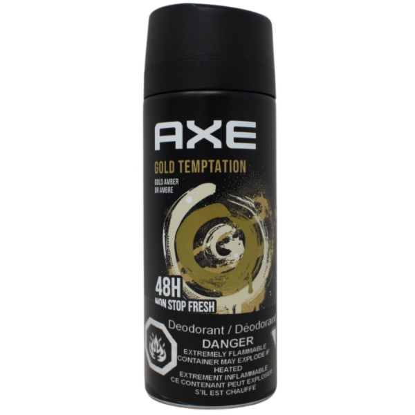 AXE SPRAY 150ML GOLD TEMPTATION/6 ()