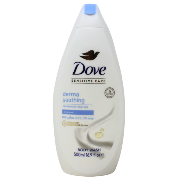 DOVE B/W 500ML DERMA SOOTHING/ 6X2 ()
