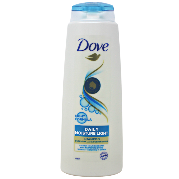 Dove Shamp 400ml Daily Moisture Light/6