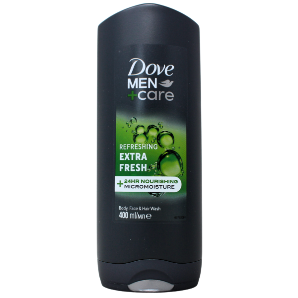 Dove B/W 400ml Men Extra Fresh/12