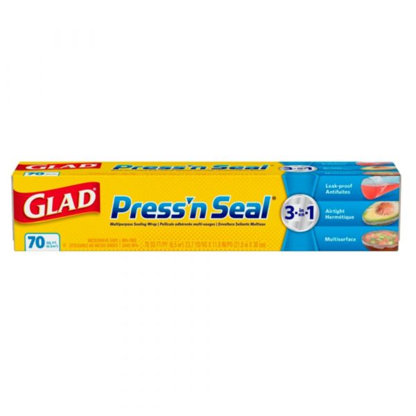 Glad Multipurpose Seeling Wrap 13m Press'n Seal/12