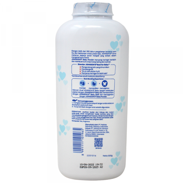 Johnsons Baby Powder 300g Original/24