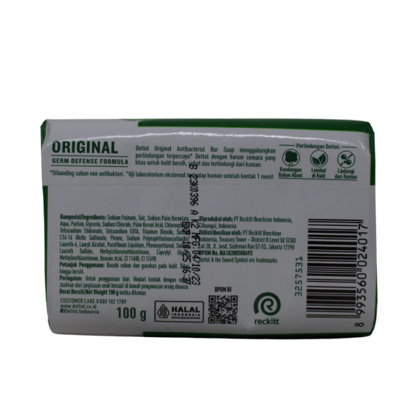 DETTOL BAR SOAP 100G ORIGINAL/144 ()