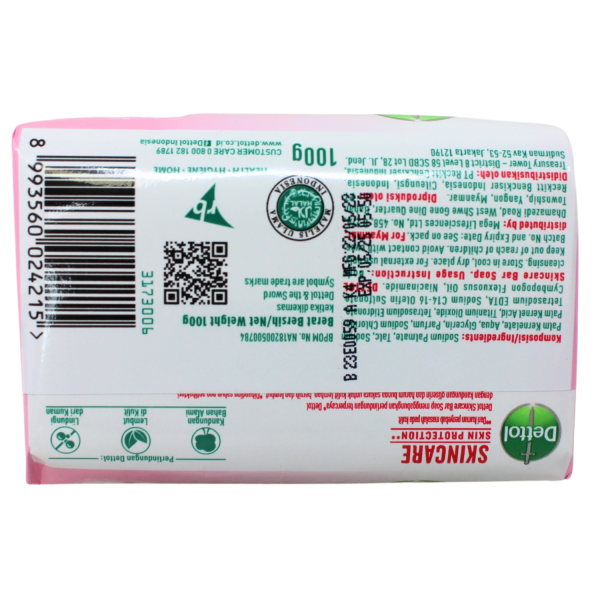 Dettol Bar Soap 100g Skincare/144