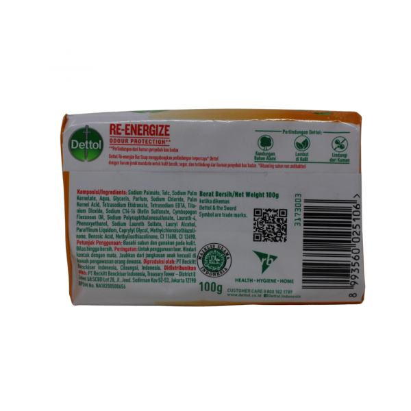 DETTOL BAR SOAP 100G RE-ENERGIZE*/144 ()