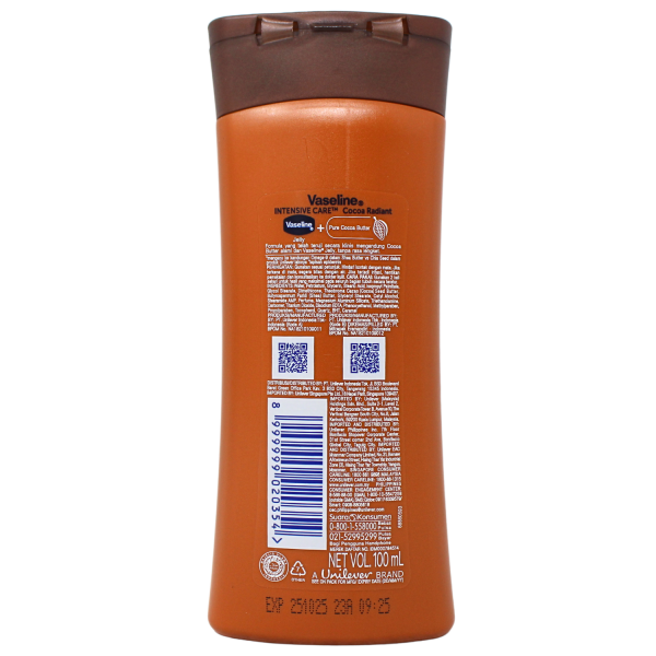 VASELINE B/L 100ML COCOA RADIANT/36 ()